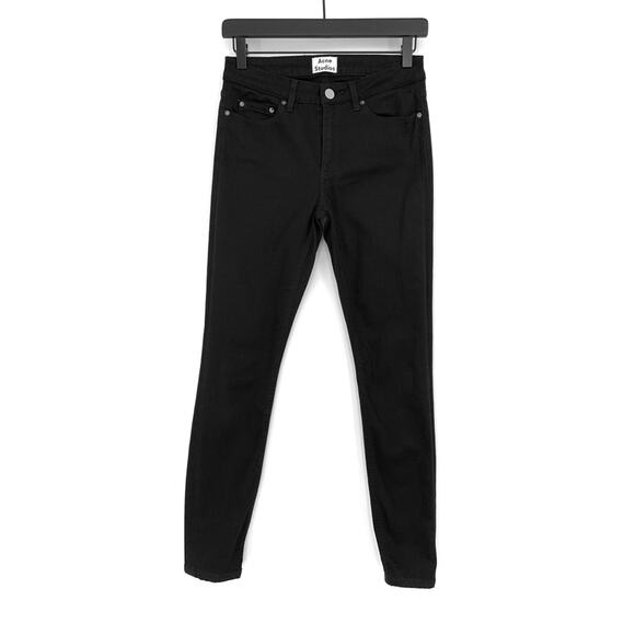 ACNE STUDIOS Skin 5 Skinny Jean Black 27 - Picture 1 of 9
